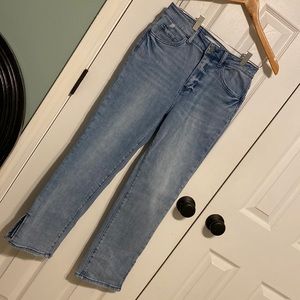 Vervet side slit jeans